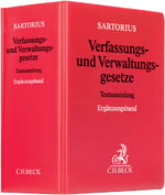 ISBN 9783406636011: Verfassungs- und Verwaltungsgesetze Ergänzungsband – Rechtsstand: 1. November 2024