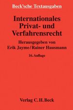 ISBN 9783406637124: Internationales Privat- und Verfahrensrecht - Rechtsstand: 1. Juli 2012