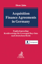 ISBN 9783406668555: Acquisition Finance Agreements in Germany