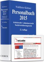 Personalbuch 2015 - Arbeitsrecht, Lohnsteuerrecht, Sozialversicherungsrecht