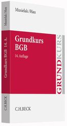 Grundkurs BGB – Eine Darstellung zur Vermittlung von Grundlagenwissen im bürgerlichen Recht mit Fällen und Fragen zur Lern- und Verständniskontrolle sowie mit Übungsklausuren