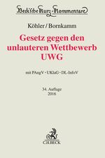 ISBN 9783406681769: Gesetz gegen den unlauteren Wettbewerb – Preisangabenverordnung, Unterlassungsklagengesetz, Dienstleistungs-Informationspflichten-Verordnung