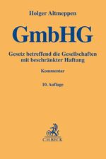 ISBN 9783406754289: Gesetz betreffend die Gesellschaften mit beschränkter Haftung