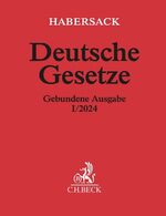 ISBN 9783406812873: Deutsche Gesetze Gebundene Ausgabe I/2024 : Rechtsstand: 1. November 2023