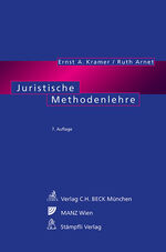 Ernst A. Kramer: Juristische Methodenleh Ernst A. Kramer: Juristische Methodenleh