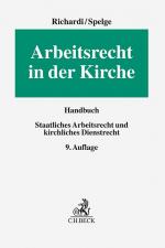 ISBN 9783406821066: Arbeitsrecht in der Kirche - Staatliches Arbeitsrecht und kirchliches Dienstrecht