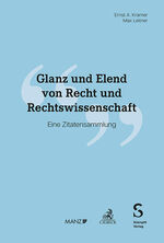 ISBN 9783406825910: Glanz und Elend von Recht und Rechtswissenschaft