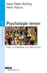 ISBN 9783407220189: Psychologie lernen – Eine Einführung und Anleitung