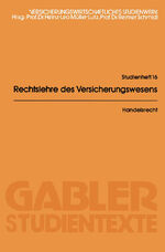 ISBN 9783409007368: Handelsrecht – ohne Gesellschafts- und Seehandelsrecht