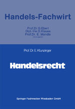 ISBN 9783409021586: Handelsrecht