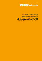 ISBN 9783409021814: Außenwirtschaft