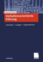 ISBN 9783409034227: Verhaltensorientierte Führung