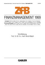 ISBN 9783409115094: Finanzmanagement 1999