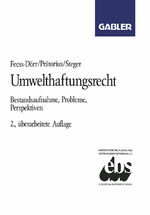 ISBN 9783409277310: Umwelthaftungsrecht – Bestandsaufnahme, Probleme, Perspektiven