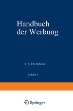 Handbuch der Werbung