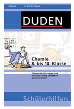 ISBN 9783411059324: Chemie 8.- 10. Klasse