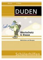 ISBN 9783411063536: Deutsch. Wortschatz 4. Klasse. Wörterlisten und Übungen. (Lernmaterialien...