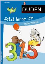 ISBN 9783411810161: Jetzt lerne ich erste Zahlen (ab 4) – Kindergarten