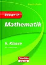 ISBN 9783411870332: Besser in Mathematik - Realschule 6. Klasse