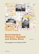 ISBN 9783412121990: Deutschbalten, Weimarer Republik und Drittes Reich - Band 1. Herausgegeben im Auftrag der Karl Ernst von Baer-Stiftung in verbindung mit der Baltischen Historischen Kommission