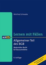 Allgemeiner Teil des BGB - Lernen mit Fällen