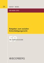 KB-Helfer 2013 – Ratgeber zum sozialen Entschädigungsrecht