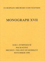 ISBN 9783418007298: Monograph 17 - E.B.C. Symposium Packaging, Bremen, Germany, November 1990