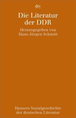 ISBN 9783423043533: Hansers Sozialgeschichte der deutschen Literatur 11. Die Literatur der DDR. ( Tb)