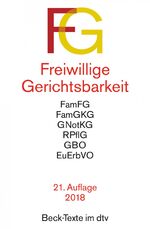 ISBN 9783423055277: Freiwillige Gerichtsbarkeit (dtv Beck Texte)