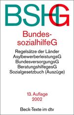 Bundessozialhilfegesetz (BSHG)