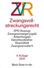 ISBN 9783423055871: Zwangsvollstreckungsrecht