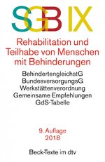 SGB IX Rehabilitation und Teilhabe behinderter Menschen