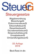 ISBN 9783423057653: Steuergesetze - Abgabenordnung, Bewertungsgesetz, Einkommensteuer einschließlich Nebenbestimmungen sowie Einkommensteuer-Tabellen, Erbschaftsteuer, Gewerbesteuer, Grunderwerbsteuer, Körperschaftsteuer, Umsatzsteuer, Umwandlungssteuer u.a.