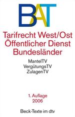 Bundes-Angestelltentarifvertrag – Tarifrecht West/Ost, Öffentlicher Dienst, Bundesländer