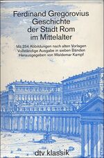 ISBN 9783423059602: Geschichte der Stadt Rom im Mittelalter vom V. bis XVI. Jahrhundert