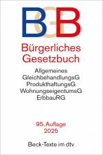 ISBN 9783423532884: Bürgerliches Gesetzbuch - mit Allgemeinem Gleichbehandlungsgesetz, Produkthaftungsgesetz, Wohnungseigentumsgesetz, Beurkundungsgesetz und Erbbaurechtsgesetz