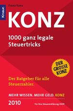 ISBN 9783426783306: Konz – 1000 ganz legale Steuertricks