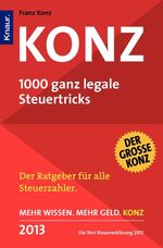 ISBN 9783426785683: Konz - 1000 ganz legale Steuertricks