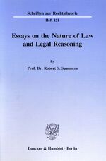 Summers, Robert S.: Essays on the Nature