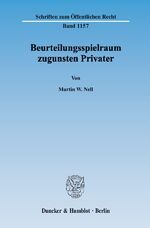 Nell, Martin W.: Beurteilungsspielraum z