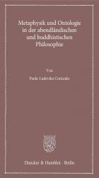 ISBN 9783428137589: Metaphysik und Ontologie in der abendländischen und buddhistischen Philosophie