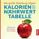 Die große Wahrburg/Egert Kalorien-&-Nährwerttabelle - Nährwerte pro Portion & pro 100 g