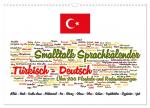 ISBN 9783435175635: Smalltalk Sprachkalender Türkisch-Deutsch (Wandkalender 2025 DIN A3 quer), CALVENDO Monatskalender – Über 200 Redewendungen für den Alltag