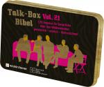 ISBN 9783438039804: Talk-Box Vol. 21 Bibel | 120 Impulse für Gespräche über den Weltbestseller persönlich - ehrlich - überraschend | Spiel | Talk-Box (Neukirchener Verlag) | Deutsch | 2025 | Deutsche Bibelges.