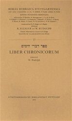 ISBN 9783438052155: Liber Chronicorum., Biblia Hebraica Stuttgartensia, Nr. 15.