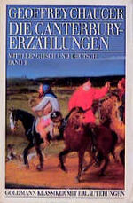 ISBN 9783442076710: Die Canterbury-Erzählungen, Mittelenglisch und Deutsch, 3 Bände