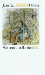 ISBN 9783446108905: Jean Paul - Werke in drei Bänden