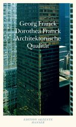 ISBN 9783446208315: Architektonische Qualität