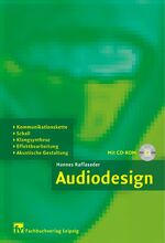 ISBN 9783446218284: Audiodesign : mit 32 Tabellen und einer CD-ROM.