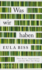 ISBN 9783446269262: Was wir haben – Über Besitz, Kapitalismus und den Wert der Dinge